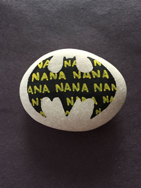 Batman Painted Rock Rock Collection Hand Painted Rocks