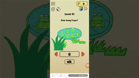 How Many Frogs Brain Crazy Level 31 Iq Challenge Puzzle Youtube