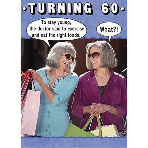 Funny 60th Birthday Card Sayings
