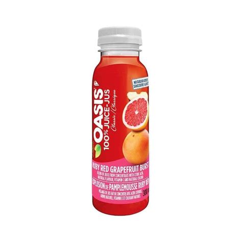 Oasis Ruby Red Grapefruit Burst 100 Juice 24 × 300 Ml Deliver