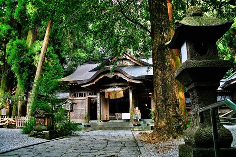 Santuario Takachiho Takachiho Jinja Un Santuario Sintoísta Dedicado