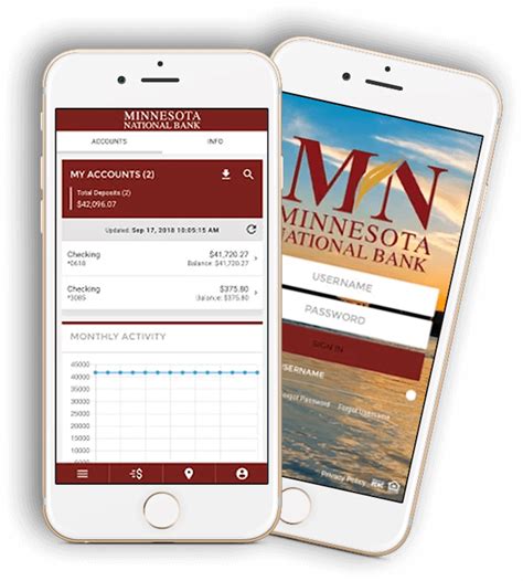 Make deposits with mobile deposit find locations: Online & Mobile Banking | Minnesota National Bank