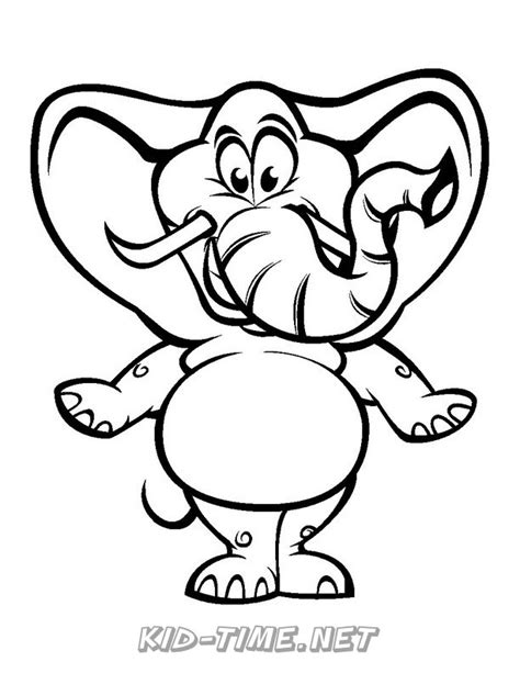 elephant coloring pages  kids time fun places  visit   coloring book pages printables