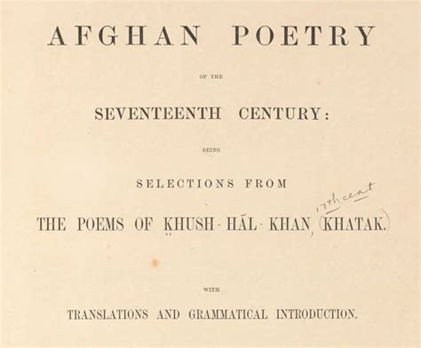 Afghanistan Poems