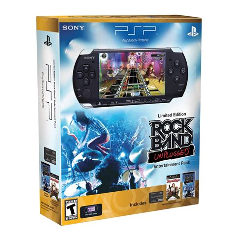 Psp Limited Edition Rock Band Unplugged Entertainment Pack Psp