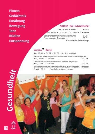 Gesundheit Kulturforum Hattersheim Ev