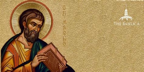 The Life And Gospel Of Saint Mark The Evangelist National Shrine Of