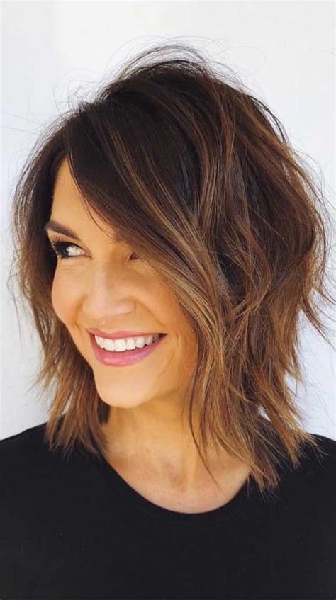 Since the shag haircut allows for various layers and an array of bangs, it is great for each face shape, hair length and type. Don't miss these cute shag haircuts | Modern shag haircut ...