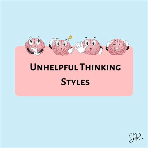 Unhelpful Thinking Styles