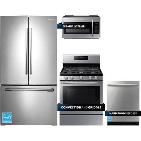 Buying guides to make shopping seamless. Samsung Stainless Steel Complete Kitchen Package ...