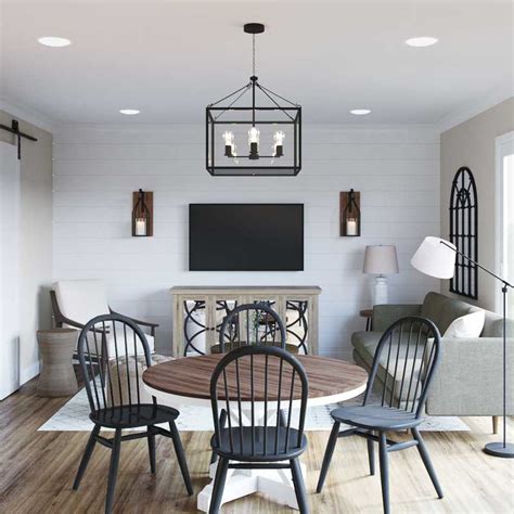 Farmhouse Transitional Living Room By Stacy Havenly