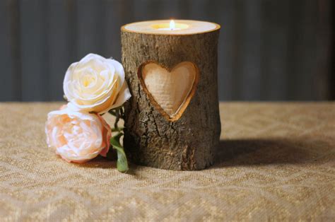 Carved Heart Candle Holder Candle Holders Candle Carving Heart