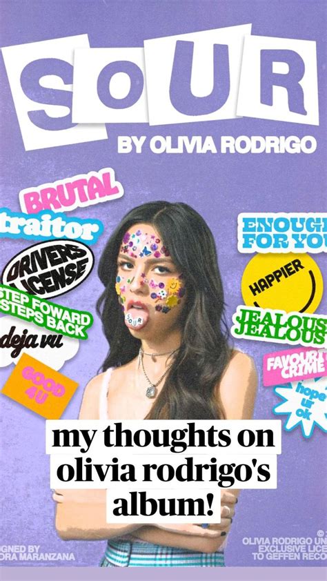 My Thoughts On Olivia Rodrigos Album Album Thoughts Creative And