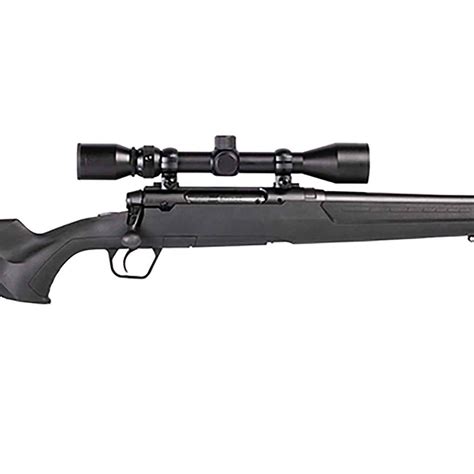 Savage Arms Axis Xp Scope Combo Bushnell 4 12x40 Matte Black Bolt