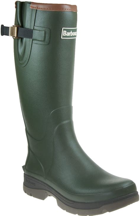 Barbour Tempest Mens Olive Mrf0016ol51 Mens Wellies Humphries Shoes