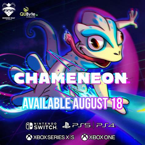 Chameneon Is A 2D Platformer Runner Game With An Incredible Colorful