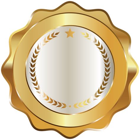 Gold Crown Seal Vector - risakokodake png image