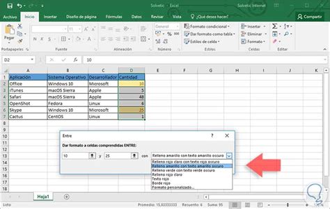 C Mo Aplicar Formato Condicional En Excel Solvetic