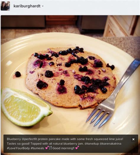 Tone It Up Blog Happy National Blueberry Pancake Day Thats Not