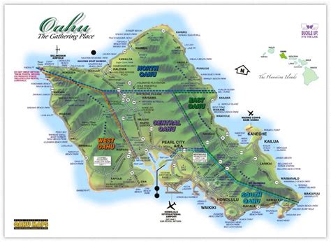 Oahu Map Printable Printable Maps