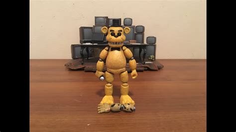 Fnaf Golden Freddy Action Figure Funko Youtube