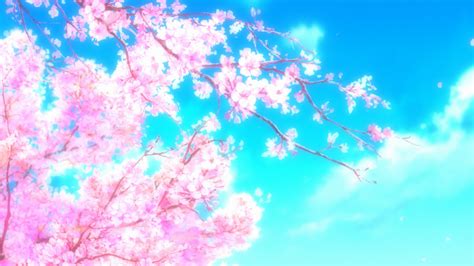 Sakura Tree Wallpaper Anime Cherry Blossom Tree Anime Wallpapers