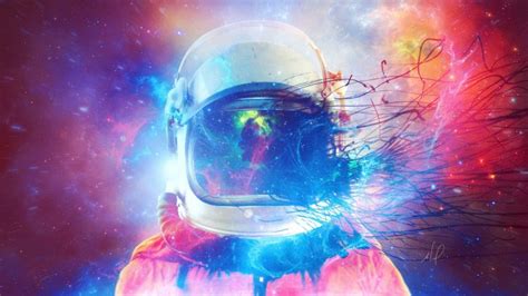 Maybe you would like to learn more about one of these? Trippy Astronaut Wallpaper Hd - HD Blast