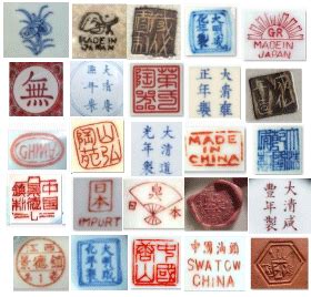 Antique China Marks England