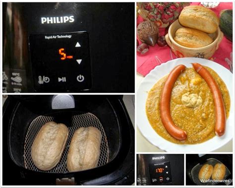 Brötchen im Airfryer aufbacken