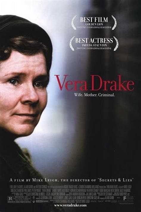 Vera Drake Movie Poster 11 X 17