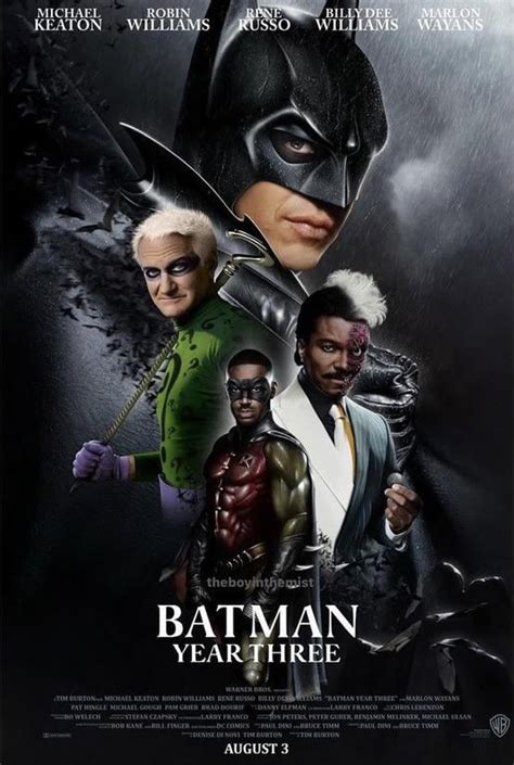 Cool Michael Keaton Batman Forever Concept Posters Batman