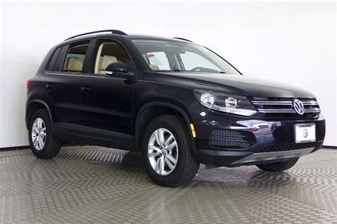 Certified Pre Owned Volkswagen Tiguan T S Dr Automatic Suv In