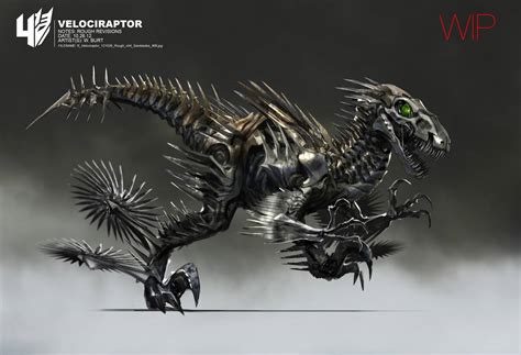 Who and what are the dinobots? Transformers 4 Dinobots Concept Art By Wesley Burt