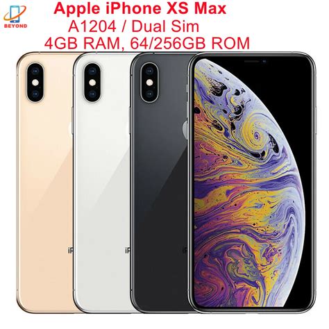 Apple Teléfono Inteligente Iphone Xs Max Smartphone Con Dual Sim A2104