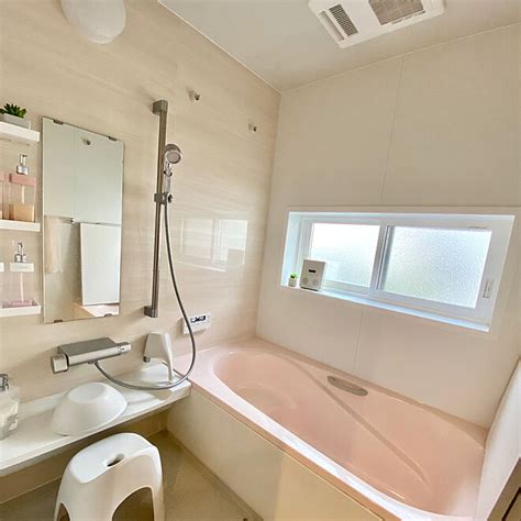 Definition of お風呂, meaning of お風呂 in japanese: 無印良品/パステルカラー/ピンクのお風呂/アライズ1616/リクシル ...