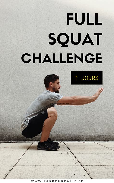 Full Squat Challenge Jours Pour Am Liorer Ton Full Squat