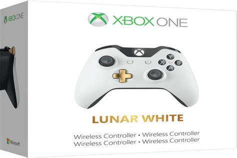 Xbox Ones Lunar White Controller Video And Pictures The Tech Game