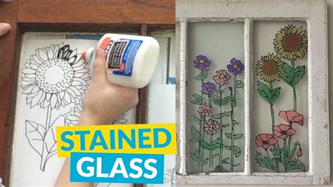 Diy Stained Glass Youtube