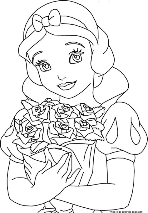 Signup to get the inside scoop from our monthly newsletters. Disney Princess Snow White Coloring PagesFree Printable ...