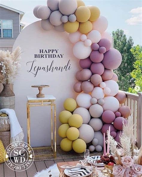 Arch Decoration Backdrop Decorations Backdrops Birthday Balloon