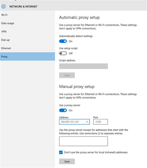 Windows 10 Set Up A Os Level Proxy With Authentication Super User