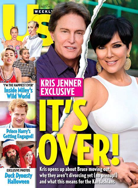 Kris Jenner Bruce Jenner Separate After 22 Years Of Marriage Bruce