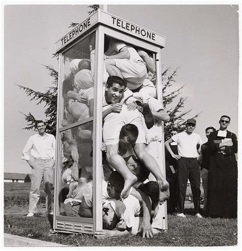 Seeing How Many People You Could Pack Into A Phone Booth Was What Teens