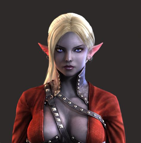Dark Elf Assassin Realtime Character Zbrushcentral