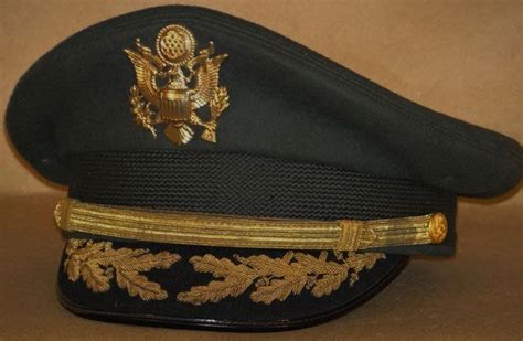 1950s Us Army Field Grade Officers Visor Hat Visor Hats Hats