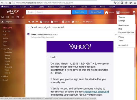 Why Is My Yahoo Mail Getting An Unexpected Sign In Experiment Warning