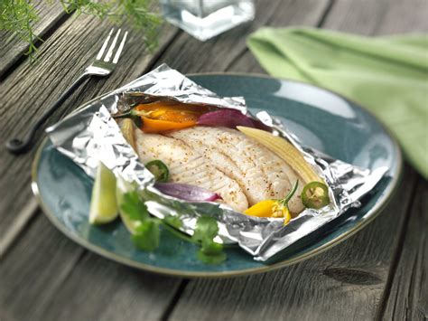 (cooking time will vary according to the type/size of your fish.) then remove from the oven. How to Cook Fish in Foil Packets in the Oven (With images ...