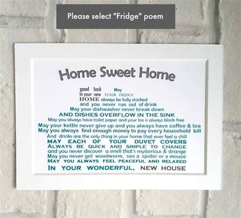 New Home T Word Art Housewarming Personalised Print New Etsy Uk
