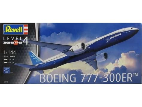 Revell Boeing 777 300er 1144 04945 Aircraft Plastic Models