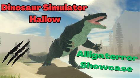 Roblox Dinosaur Simulator Alligaterror Showcase Youtube